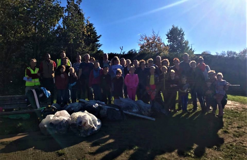 Bim at the Litter Pick