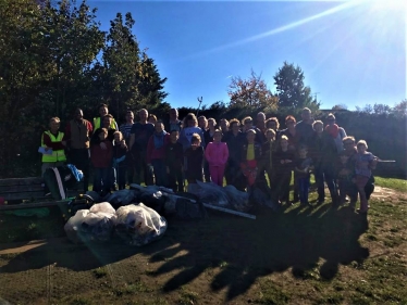 Bim at the Litter Pick