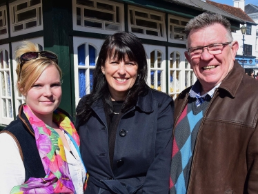 Faye, David and Claire